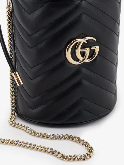 GG Marmont matelassé leather bucket bag thumbnail