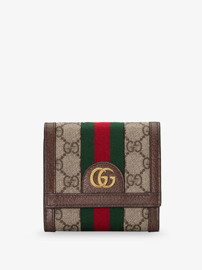 Ophidia GG fabric wallet thumbnail