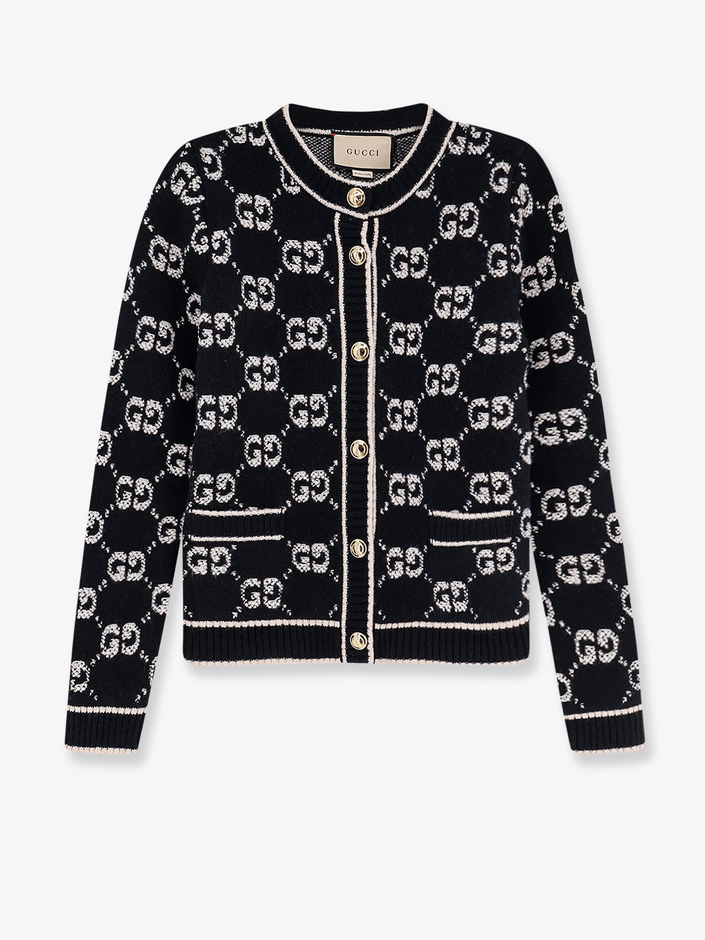 GG wool cardigan