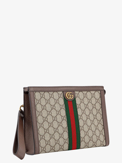 Ophidia GG fabric clutch thumbnail
