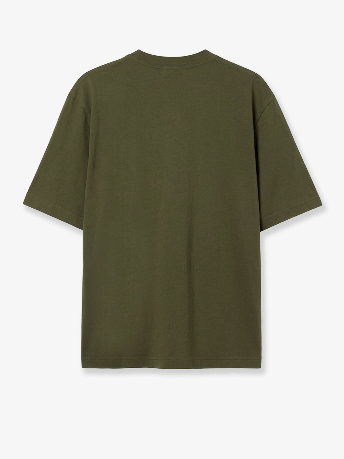 T-shirt in cotone con ricamo Gucci frontale