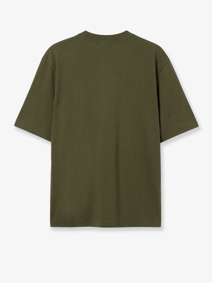 T-shirt in cotone con ricamo Gucci frontale thumbnail
