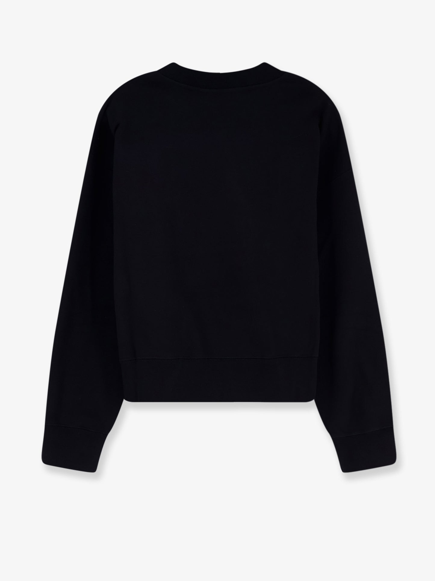 Cotton sweatshirt with beaded Horsebit detail