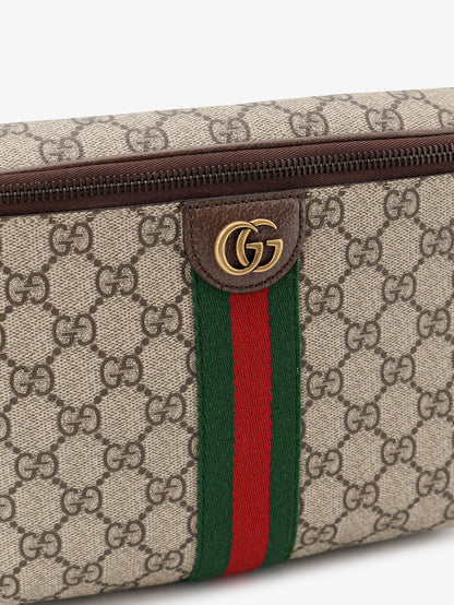 Ophidia GG coated canvas belt bag thumbnail