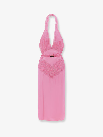 Silk Satin Midi Dress thumbnail