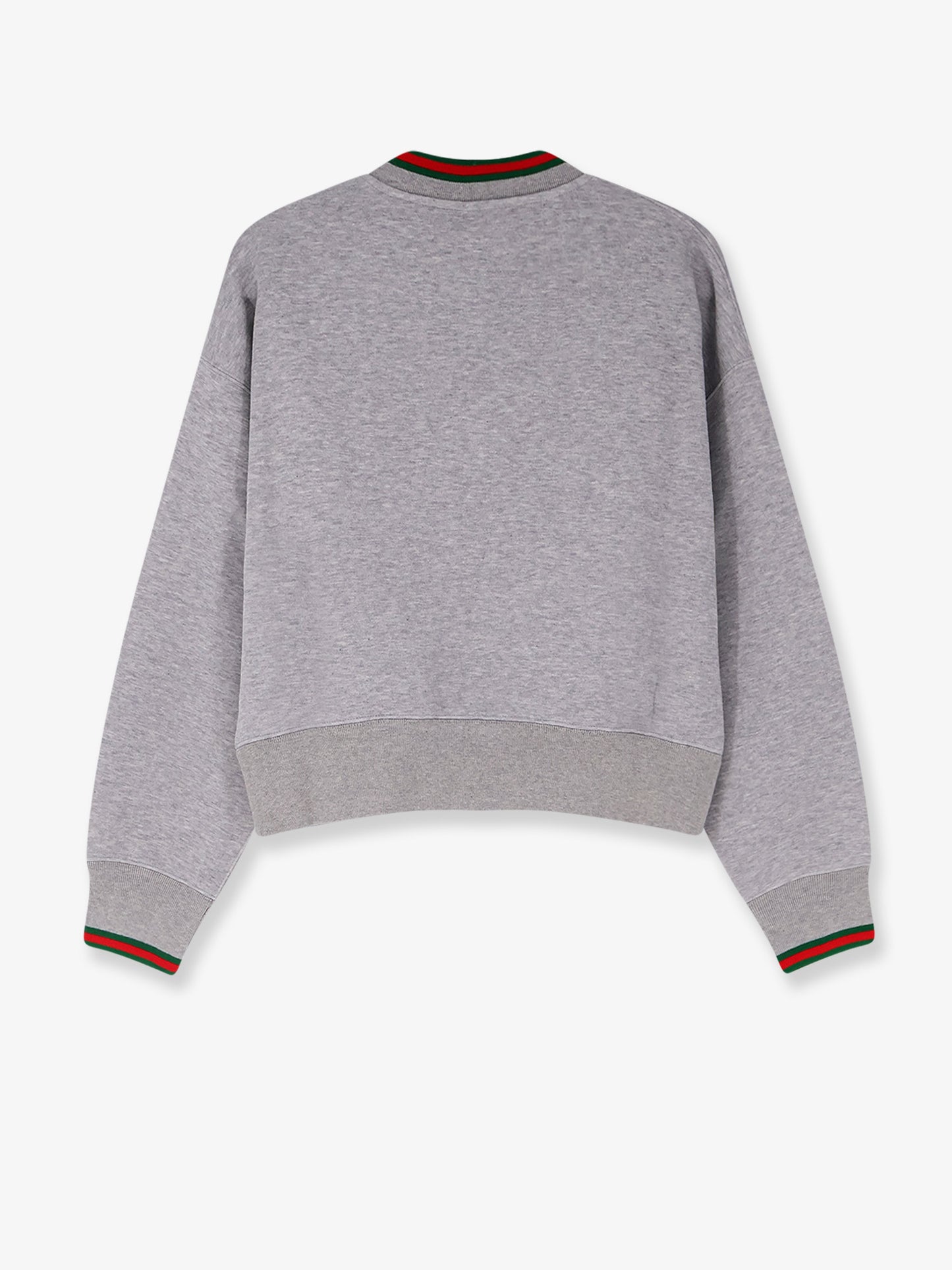 Cotton sweatshirt with Web detail
