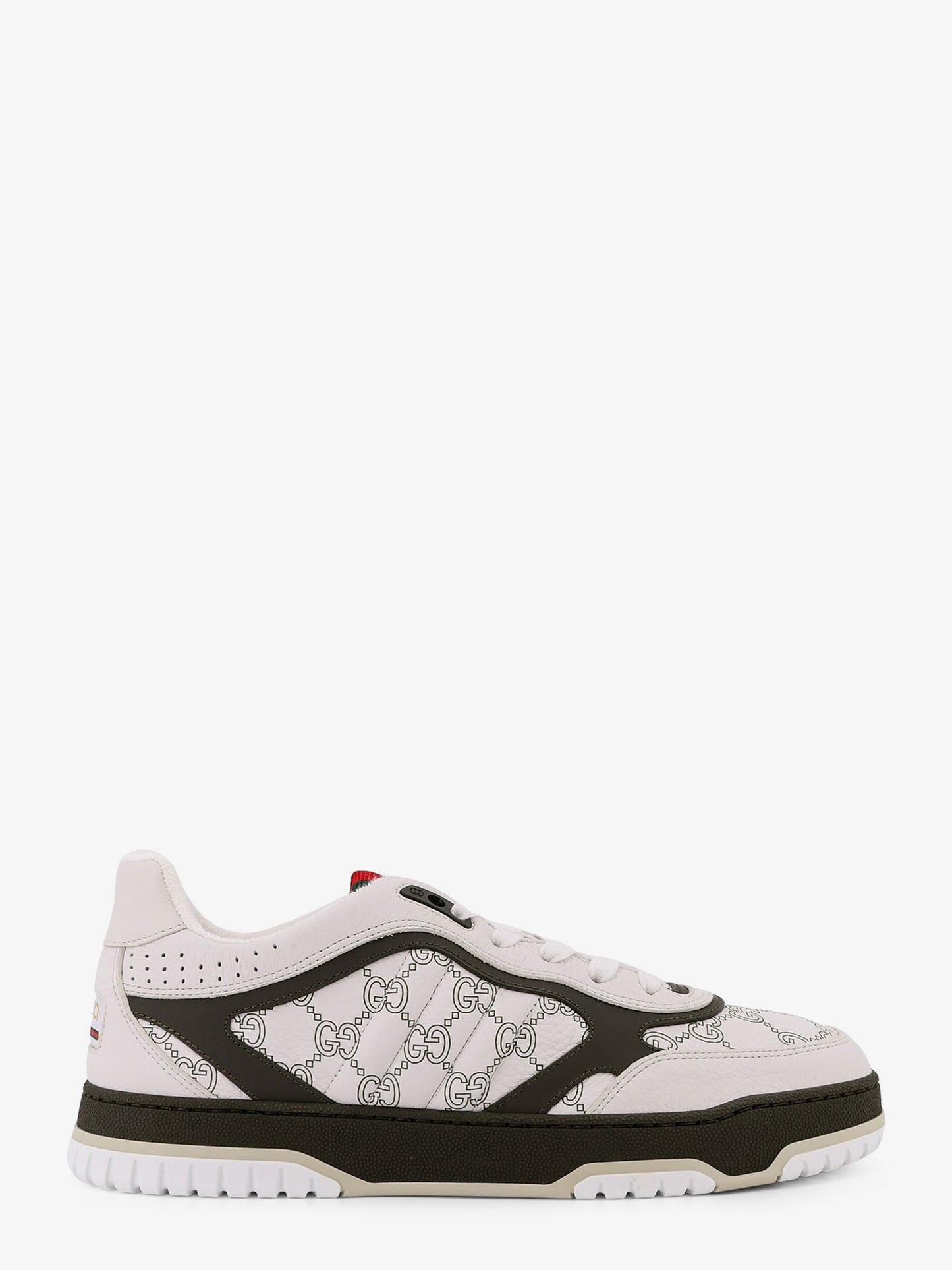 Re-Web leather sneakers