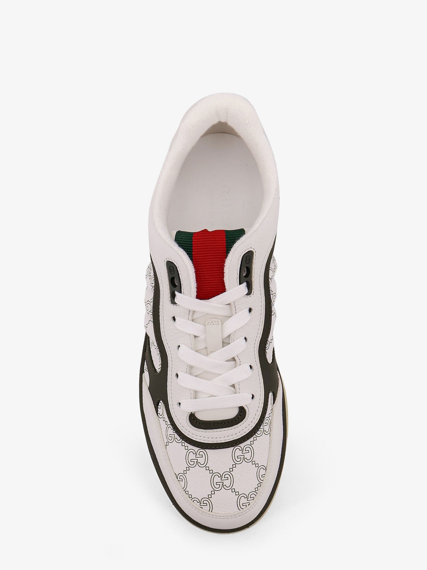 Re-Web leather sneakers
