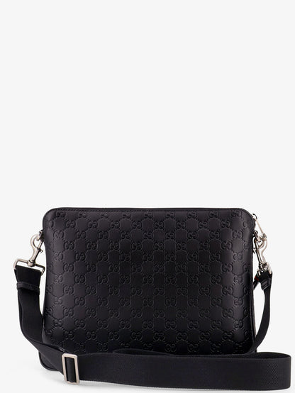 Leather GG Emblem crossbody bag with embossed GG motif thumbnail