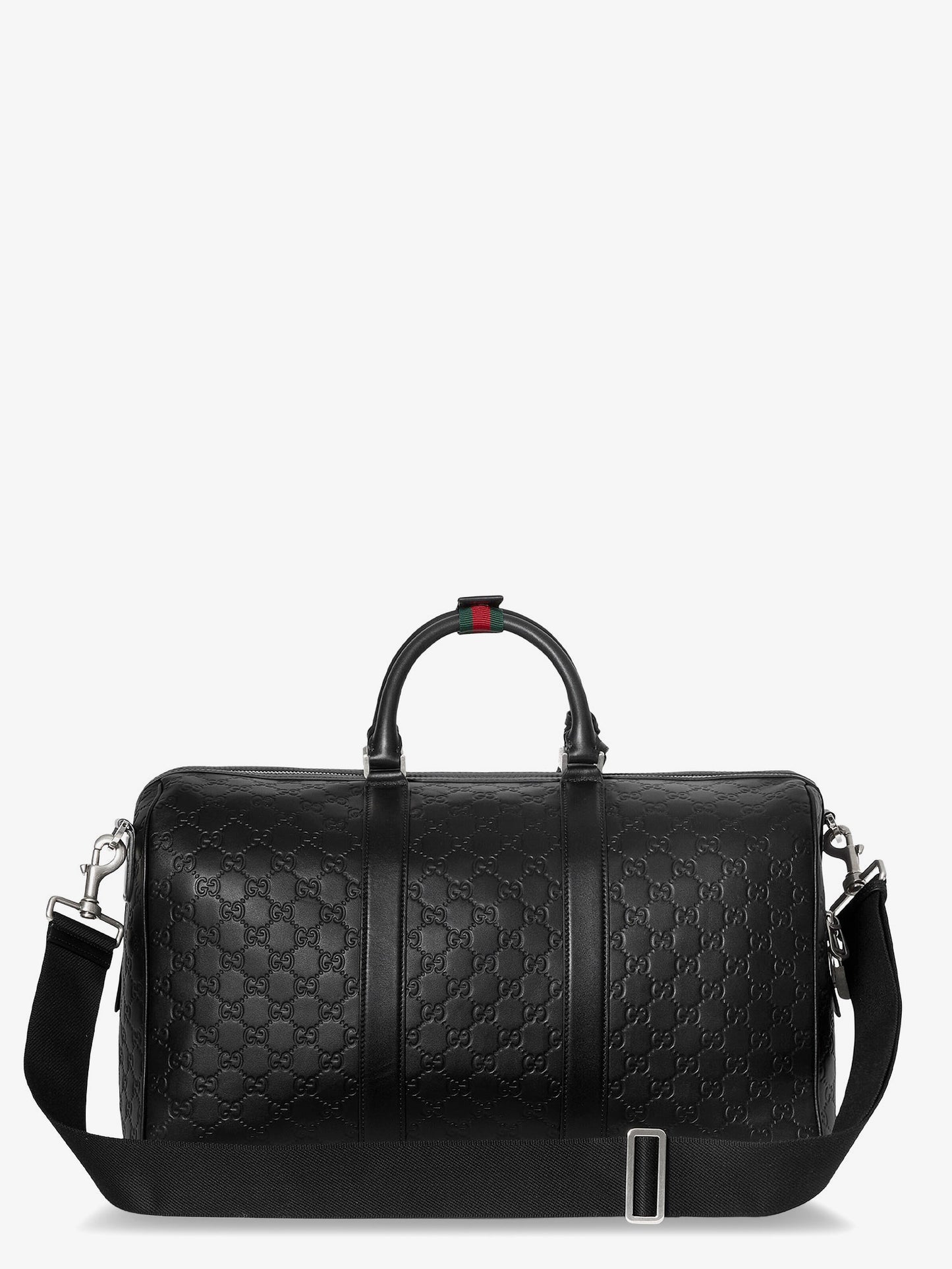 Coated canvas GG Emblem travel bag with GG motif
