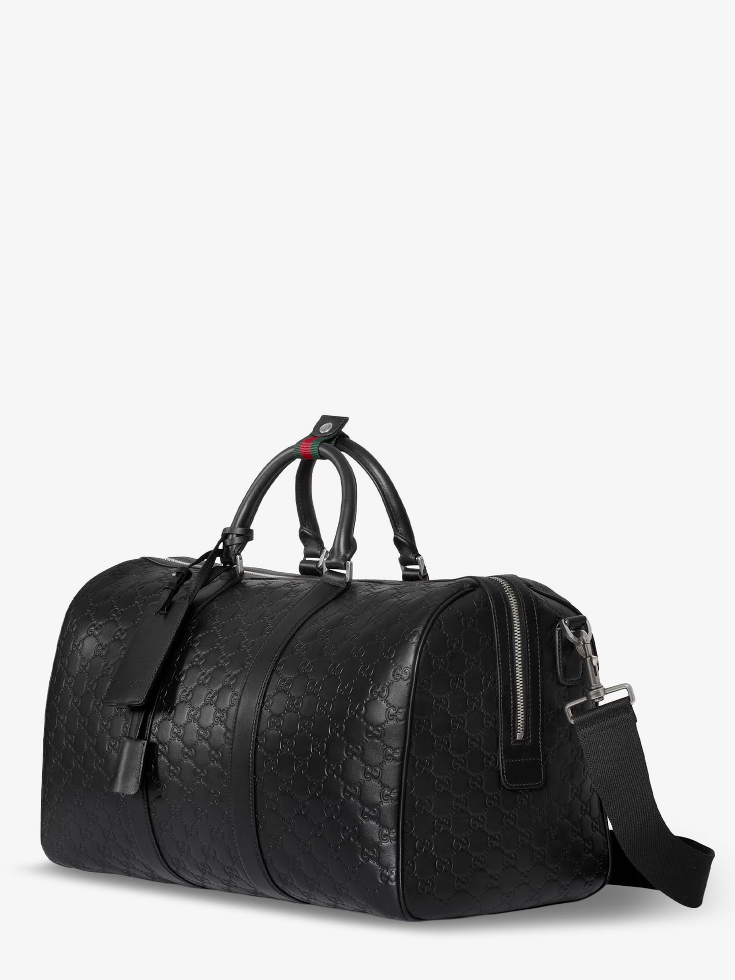 Coated canvas GG Emblem travel bag with GG motif