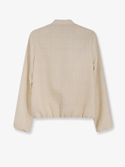 Checked cotton tweed jacket thumbnail