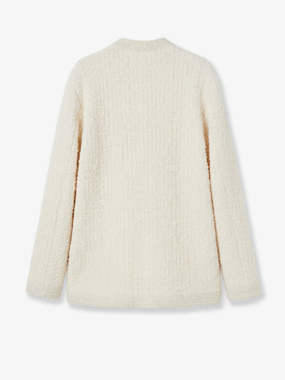 Wool and cotton blend cardigan thumbnail