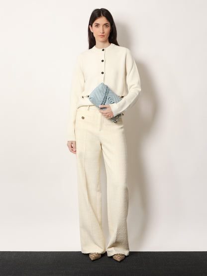 Wool and cashmere cardigan with metal Horsebit thumbnail