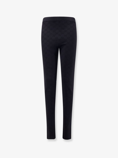 Viscose blend leggings with all-over GG motif thumbnail