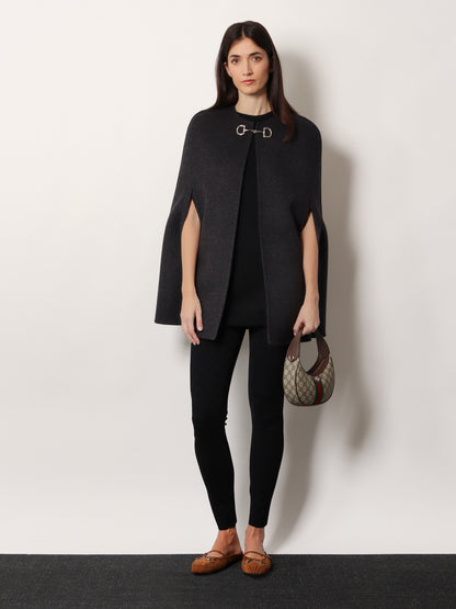 Wool and silk cape thumbnail