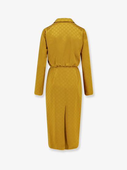 GG satin Chemisier Dress thumbnail