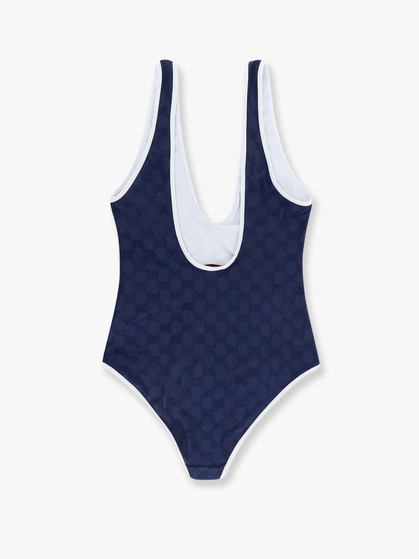 One-piece swimwear with GG motif