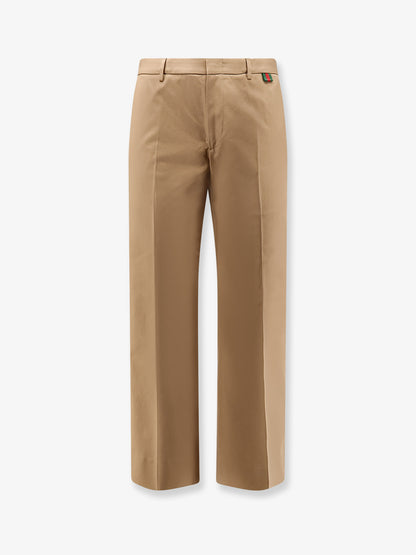 Cotton trousers with Web detail thumbnail