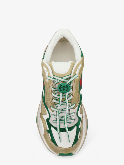 Suede sneakers with side Web detail thumbnail