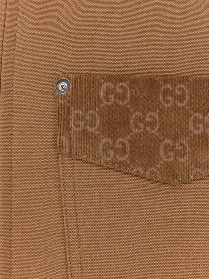 Canvas Jacket with GG details thumbnail
