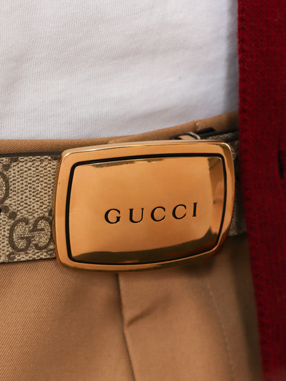 GG coated canvas belt thumbnail