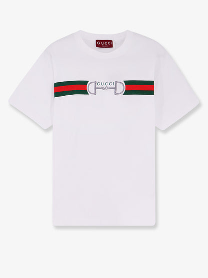 Cotton t-shirt with frontal Web Band thumbnail