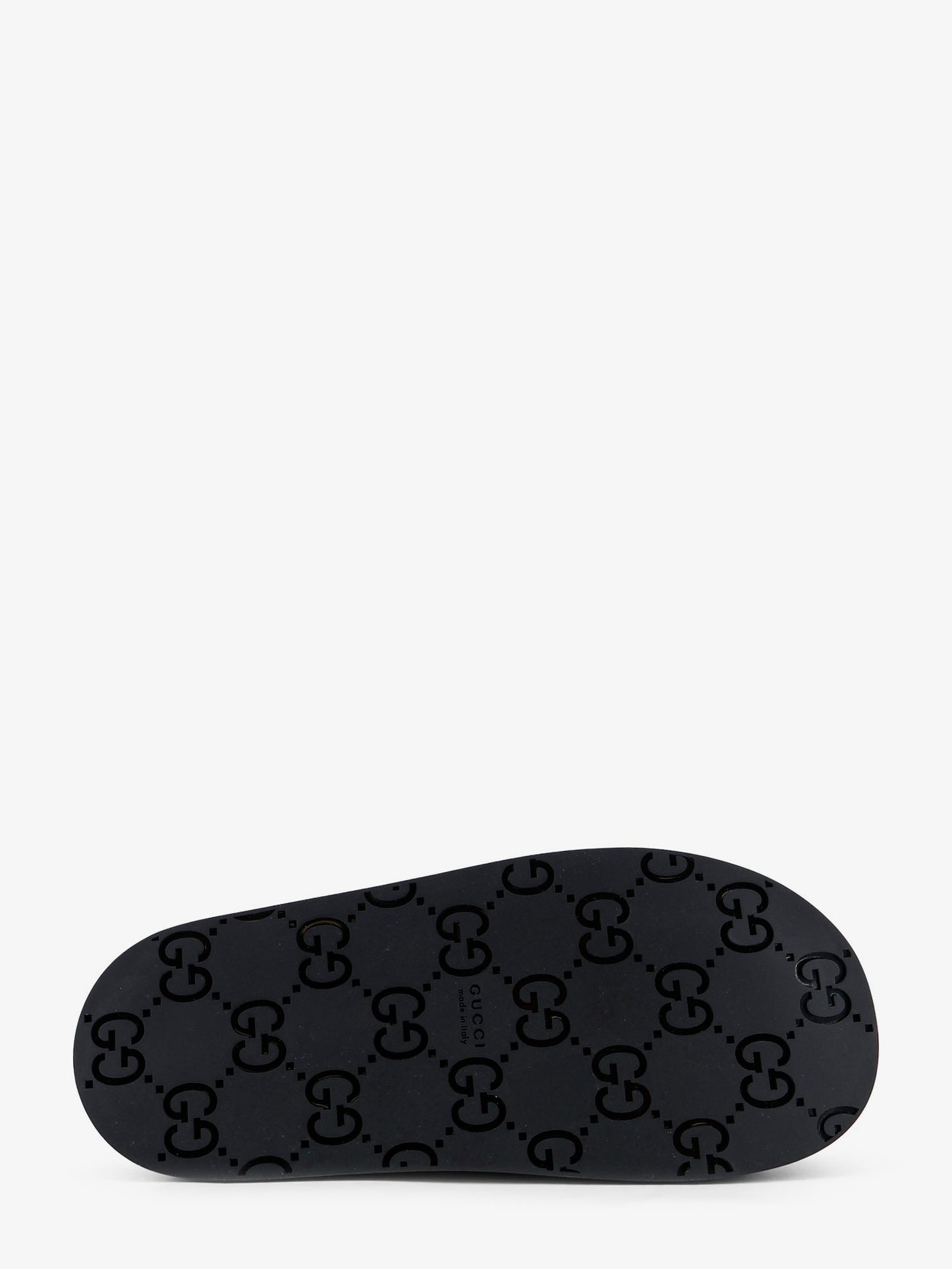 Suede sandals with all-over GG motif