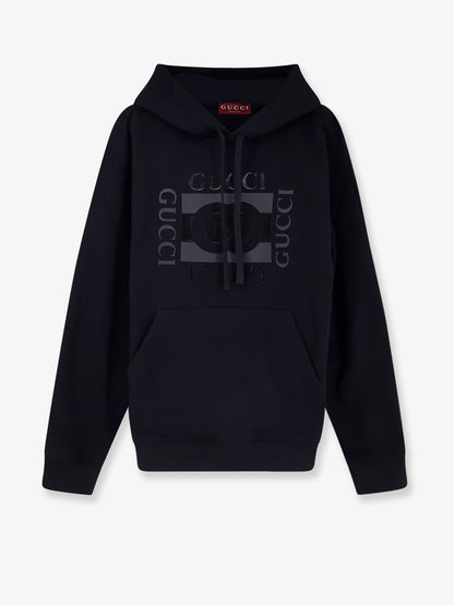 Cotton sweatshirt with GG Incrocio print thumbnail