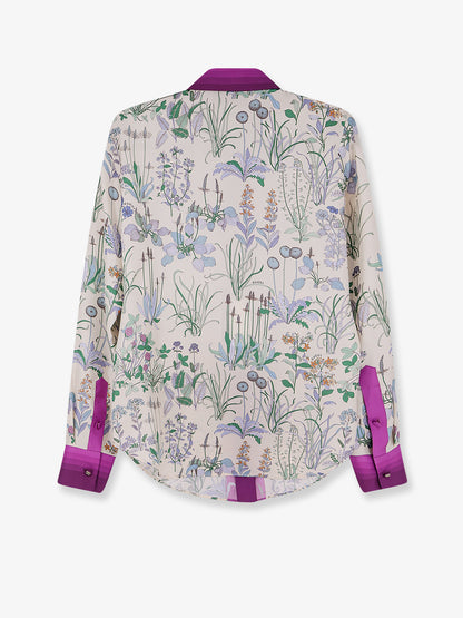 Printed silk shirt thumbnail