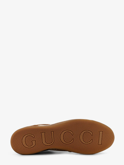 Gucci Shift suede sneakers with GG Supreme Fabric inserts thumbnail