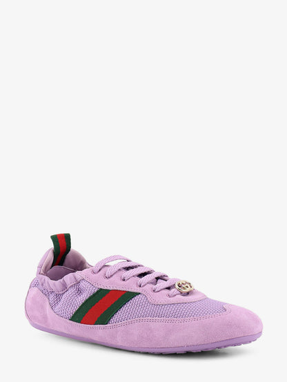 Gucci Shift mesh and suede sneakers thumbnail