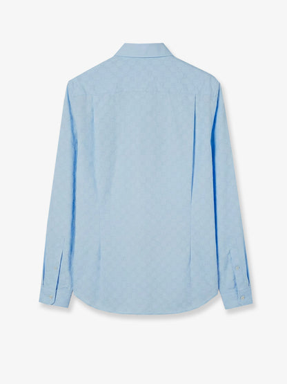 Camicia in cotone GG thumbnail
