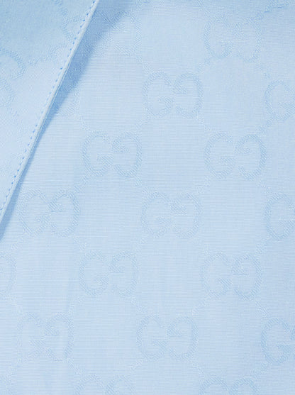 Camicia in cotone GG thumbnail