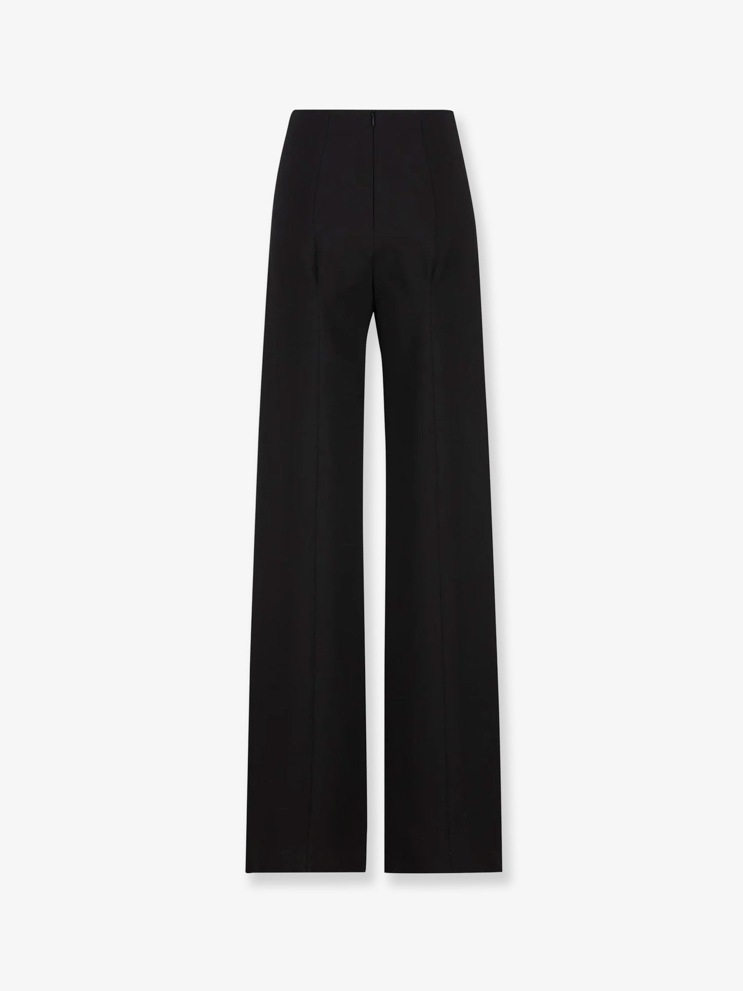 Technical stretch wool trousers