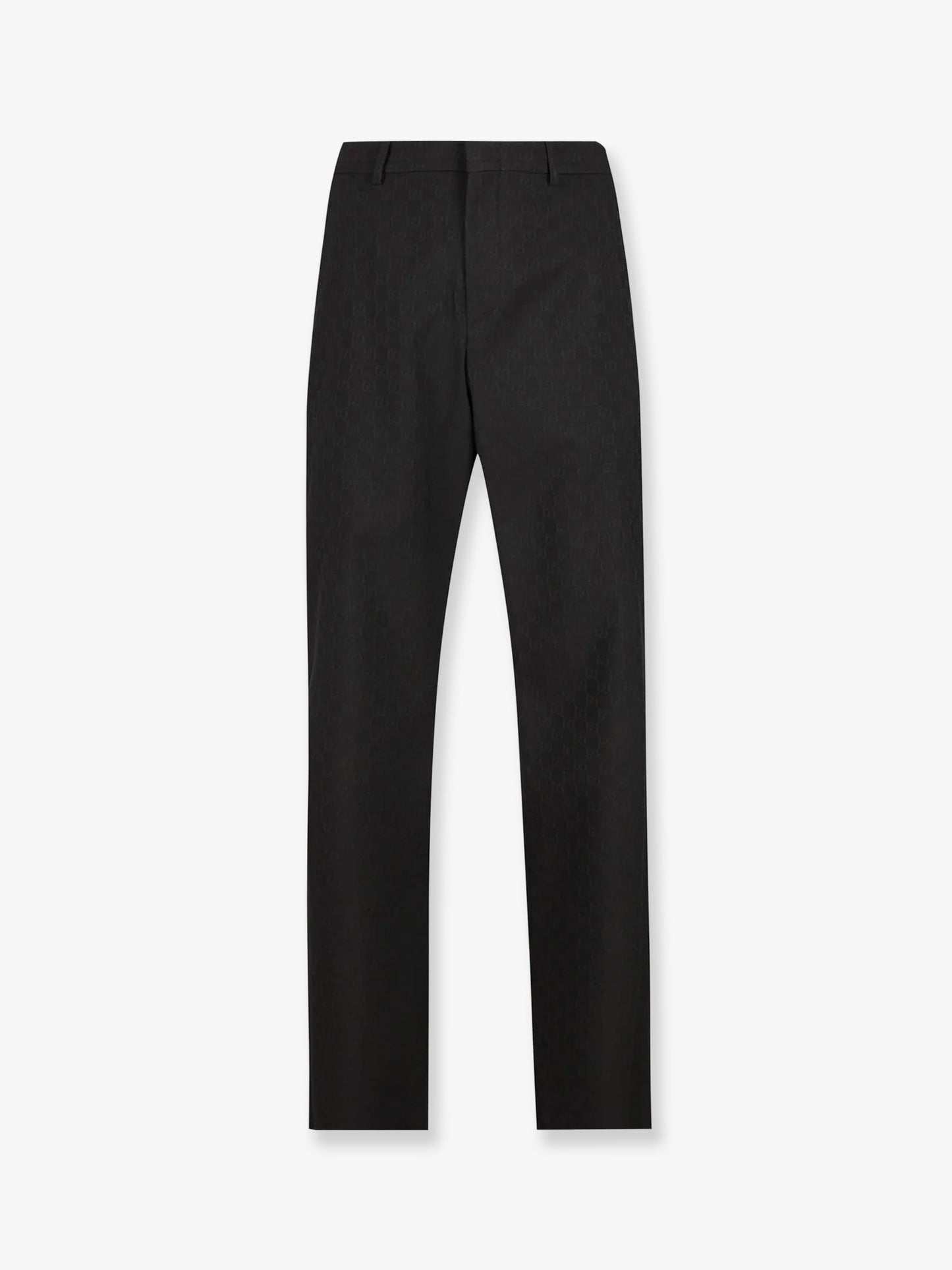 GG wool blend trousers