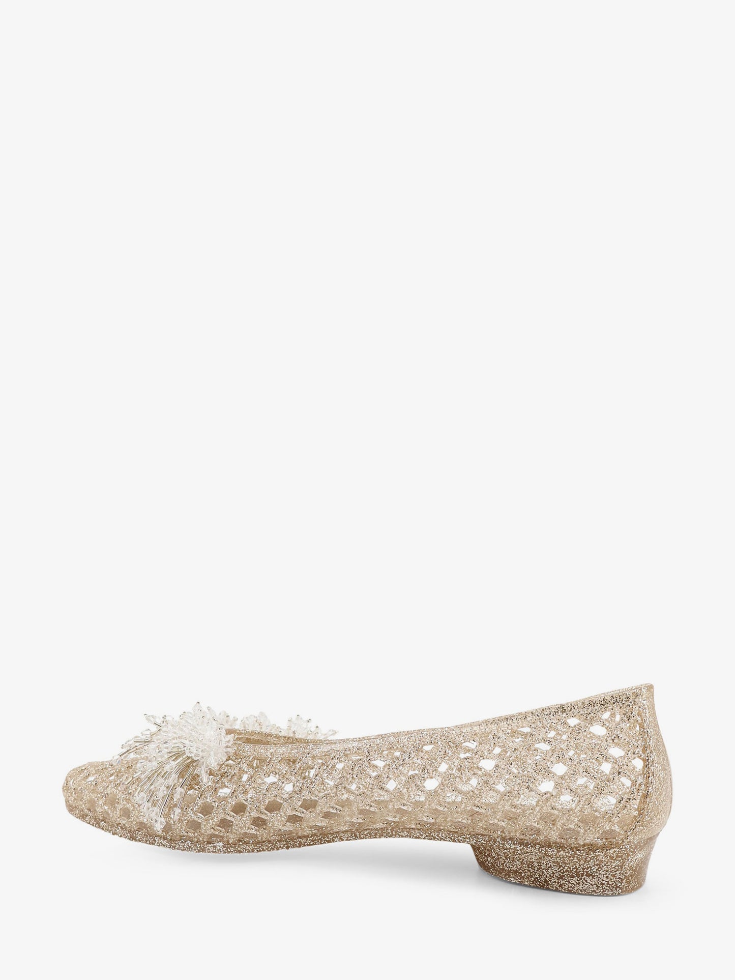 Demi PVC ballerinas with frontal detail