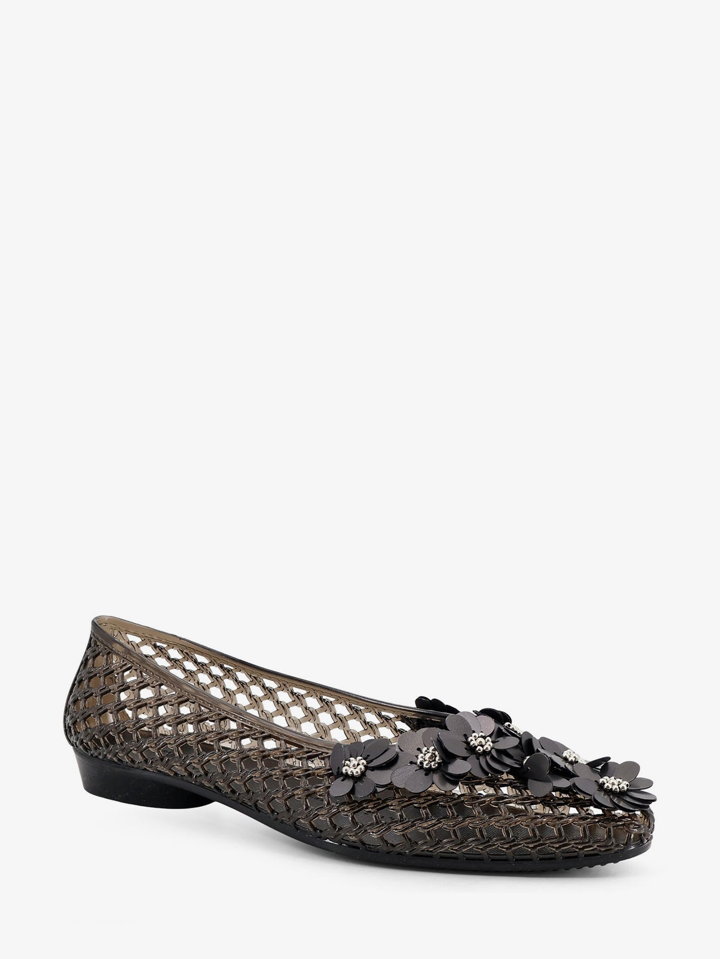Nova Pvc ballerinas with frontal detail