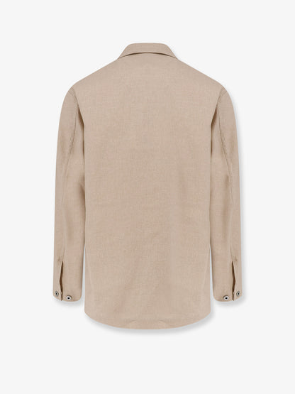 Castelluccio cotton and linen jacket thumbnail