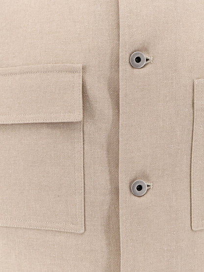 Castelluccio cotton and linen jacket thumbnail
