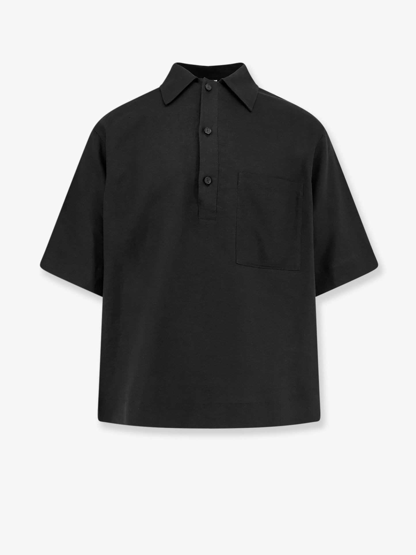Camicia Montursi in lino e viscosa