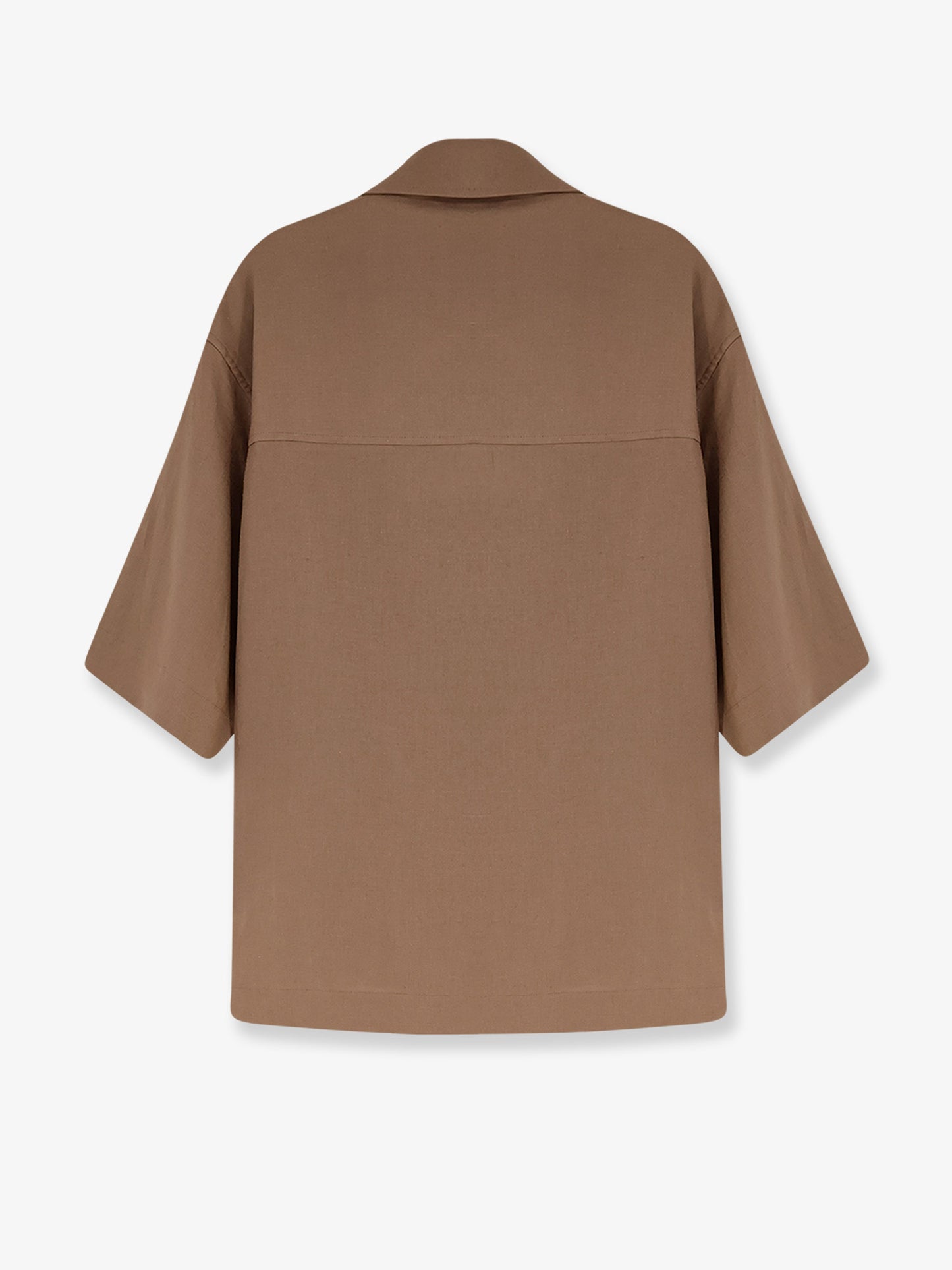 Camicia Montursi in lino e viscosa