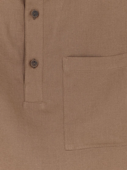Camicia Montursi in lino e viscosa thumbnail