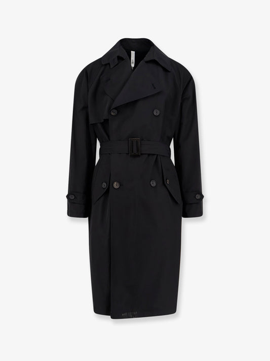 Motolese nylon and cotton trench