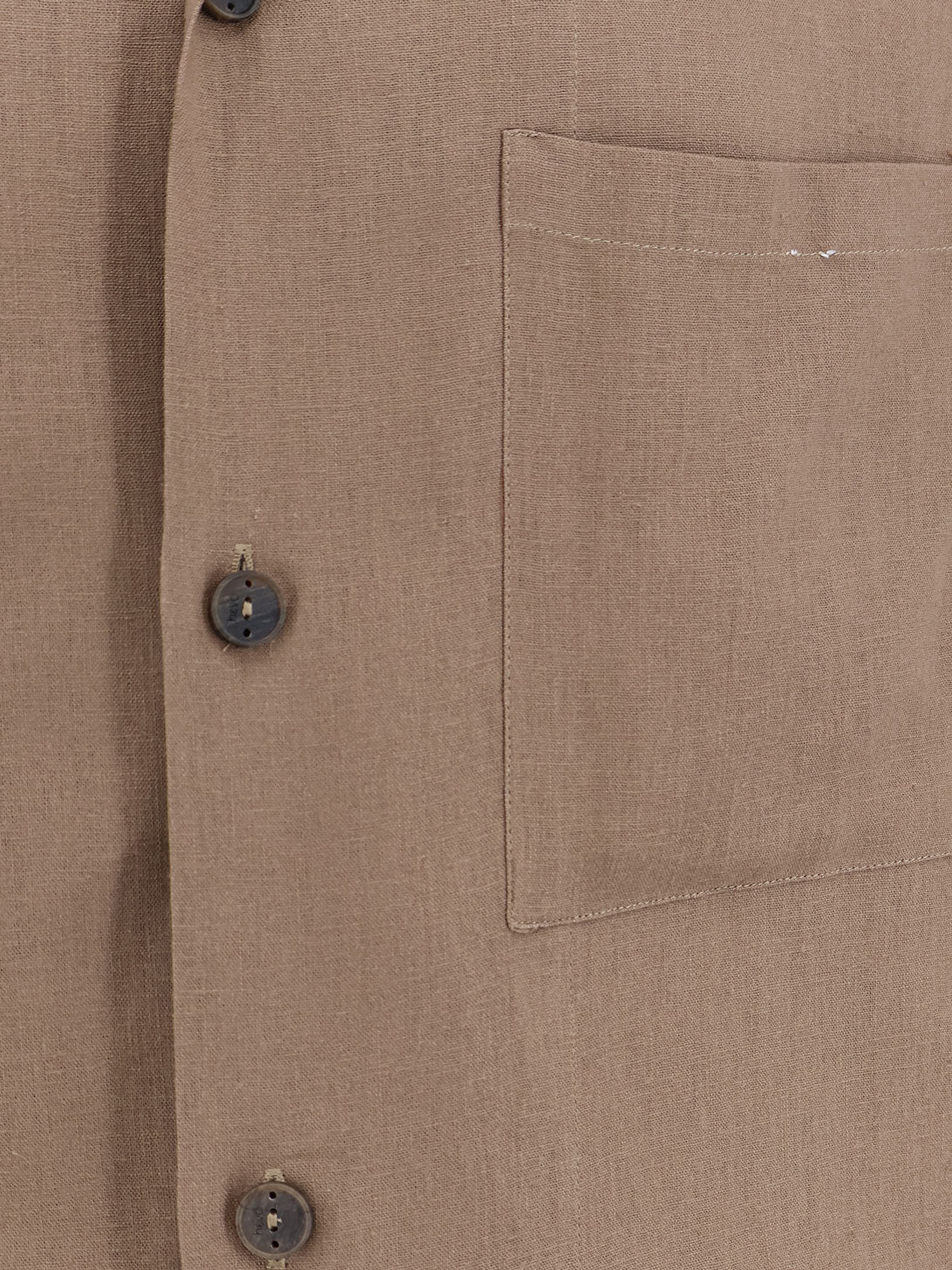 Novoli linen and viscose shirt