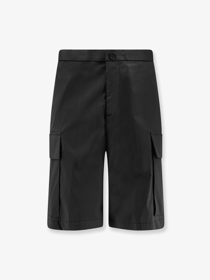 Cotton blend cargo bermuda shorts thumbnail