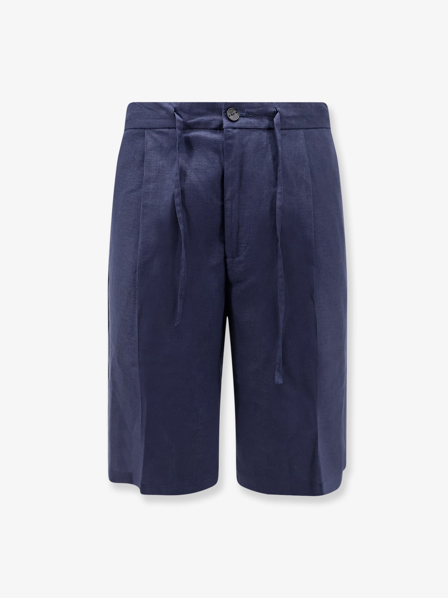 Torre Lapillo linen and viscose shorts