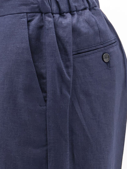 Torre Lapillo linen and viscose shorts thumbnail
