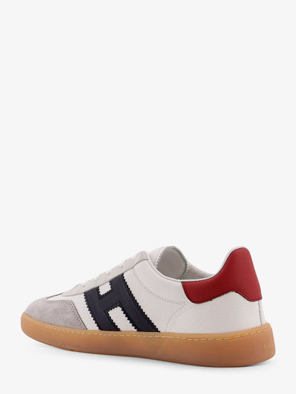 Leather sneakers with suede inserts thumbnail