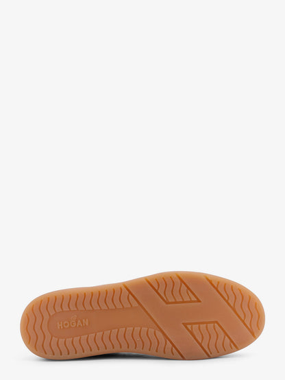 Leather sneakers with suede inserts thumbnail